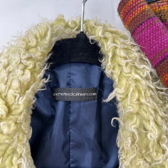 Concrete Clothiers Faux Fur Plaid Skirt & Blazer Set - Picture 5 of 6